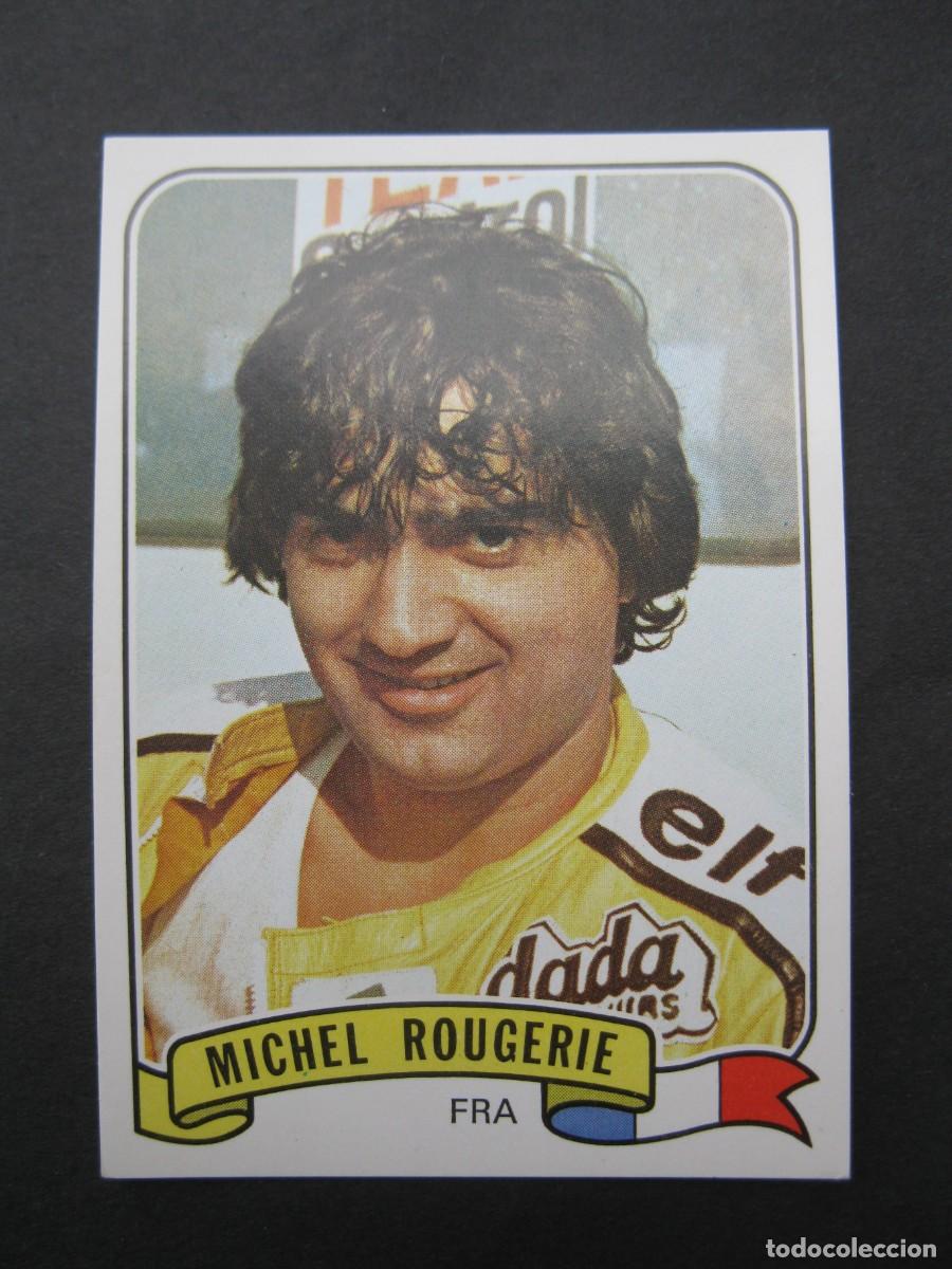 Coleccionismo deportivo: MOTO SPORT - CROMO N&ordm; 52 - MICHEL ROUGERIE (FRA) - PANINI - NUNCA PEGADO.