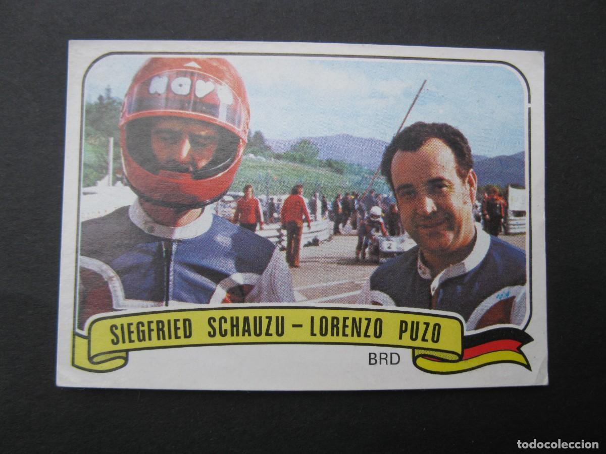 Coleccionismo deportivo: MOTO SPORT - CROMO N&ordm; 62 - SIEGFRIED SCHAUZU - LORENZO PUZO (BRD) - PANINI - NUNCA PEGADO.