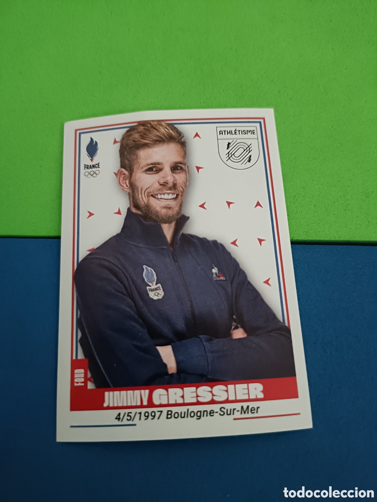 Coleccionismo deportivo: 46 Jimmy Gressier - Panini Equipe de France Olympique & Paral&iacute;mque