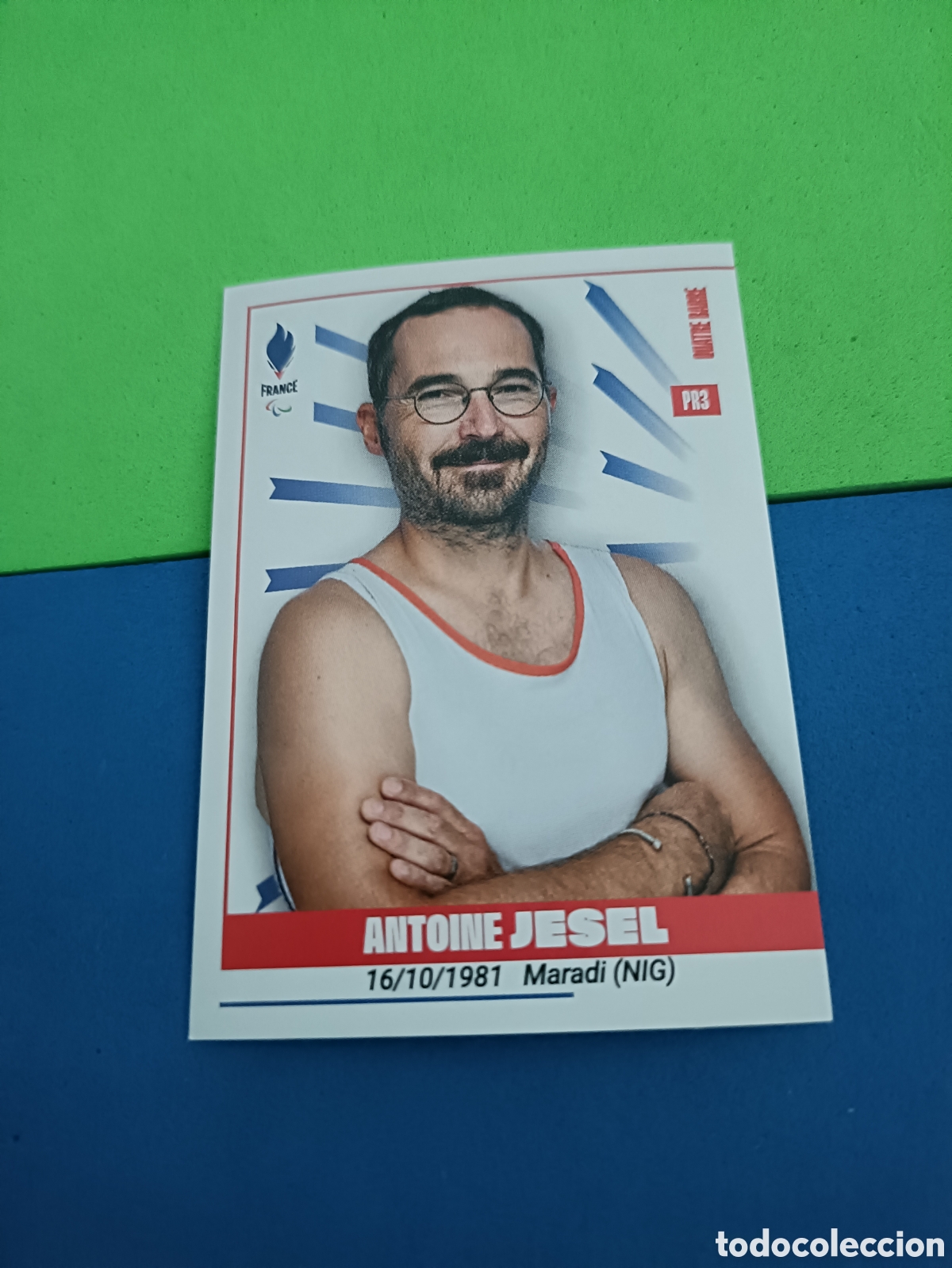 Coleccionismo deportivo: 395 Antoine Jesel - Panini Equipe de France Olympique & Paral&iacute;mque