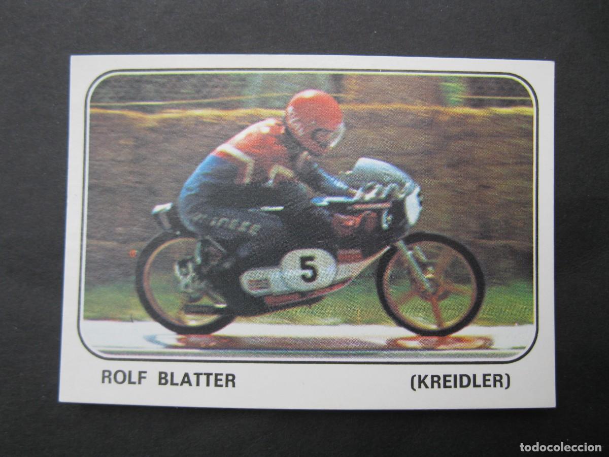 Coleccionismo deportivo: MOTO SPORT - CROMO N&ordm; 65 - ROLF BLATTER (KREIDLER) - PANINI - NUNCA PEGADO.