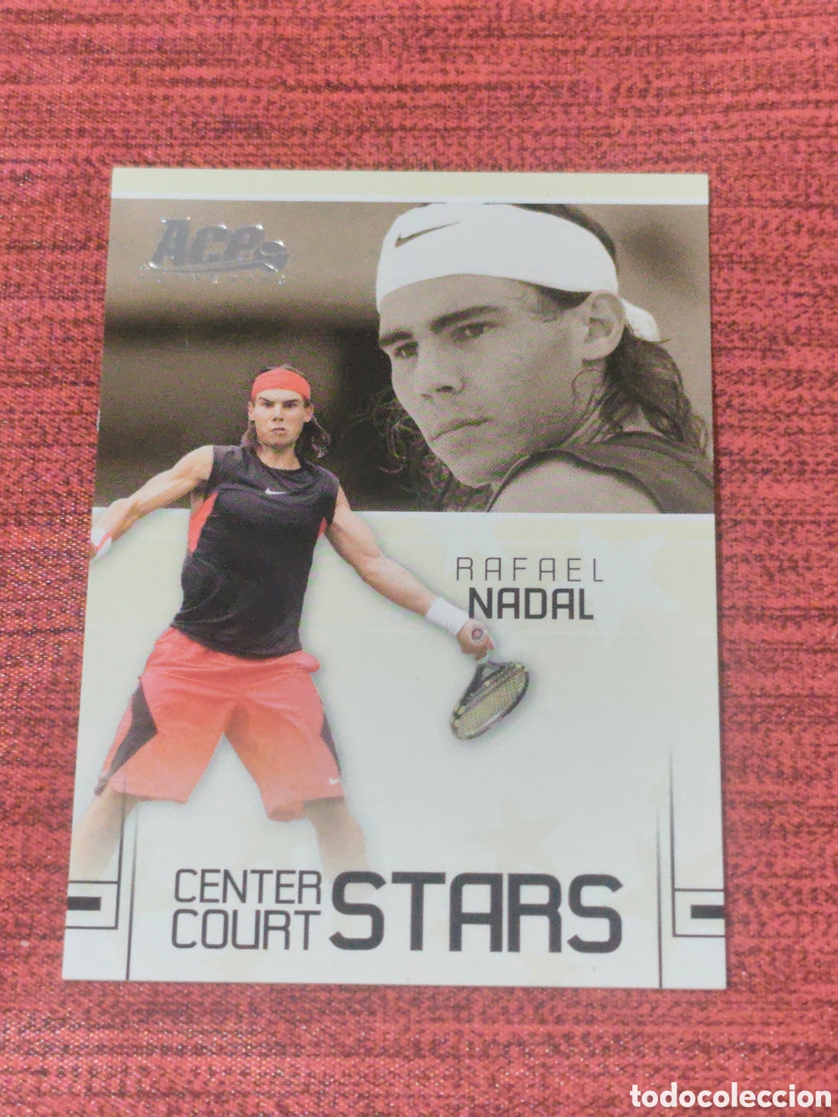 Coleccionismo deportivo: NUMERADA 485/599 RAFAEL NADAL ACE AUTHENTIC CENTER COURT STARS