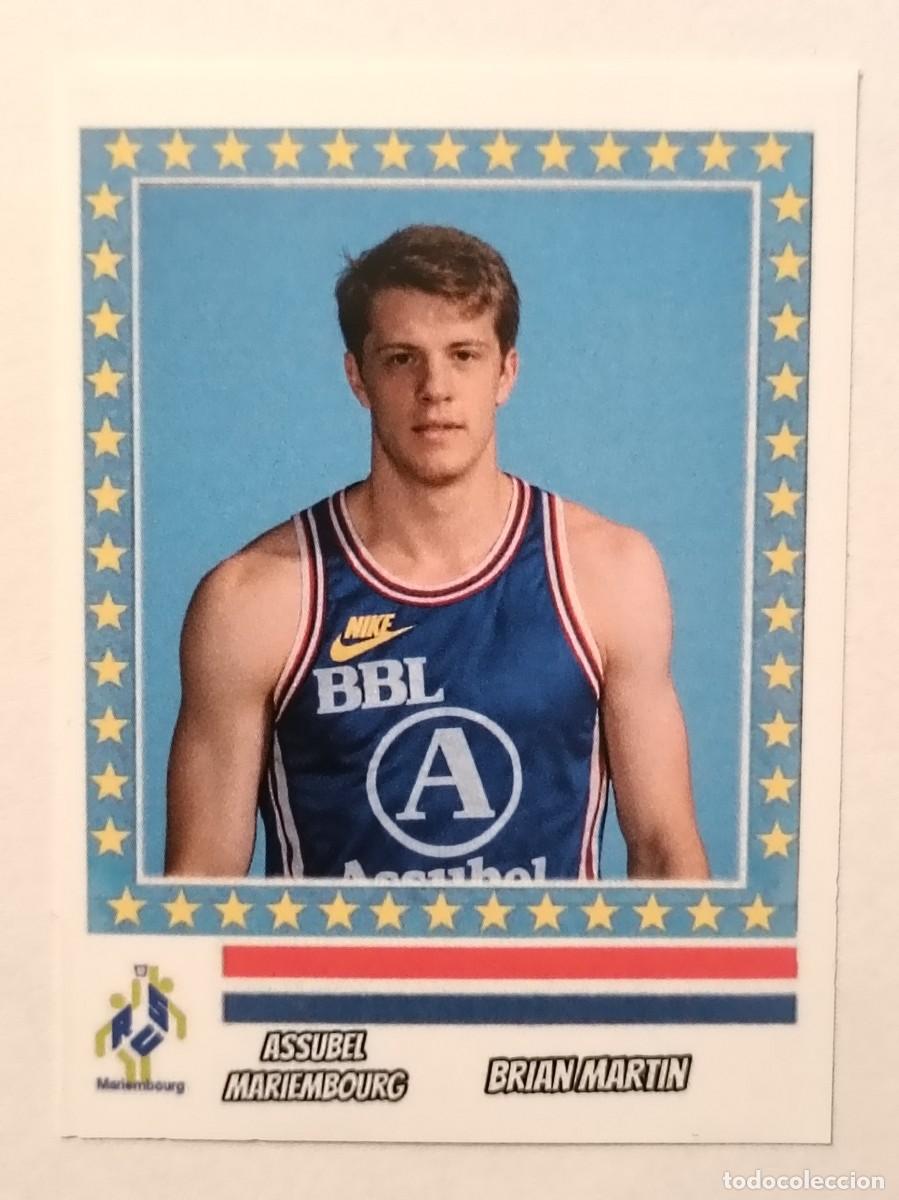 Sports collectibles: BRIAN MARTIN (ASSUBEL MARIEMBOURG) RECOPA EUROPA 87/88 BALONCESTO