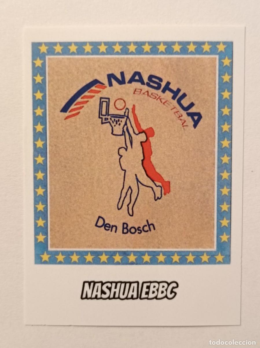 Coleccionismo deportivo: ESCUDO (NASHUA DEN BOSCH) COPA DE EUROPA 87/88 BALONCESTO
