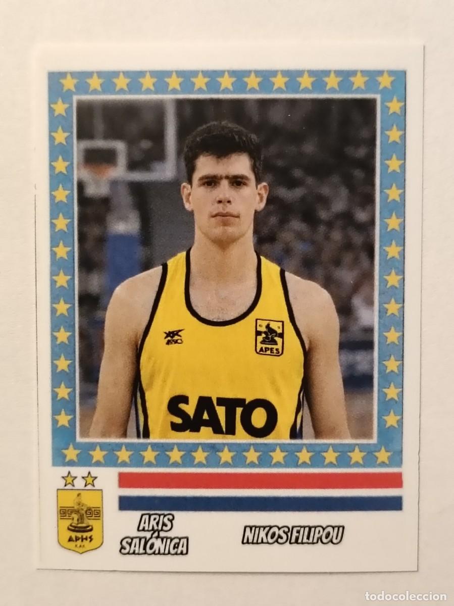 Coleccionismo deportivo: NIKOS FILIPOU (ARIS SALONICA) COPA DE EUROPA 87/88 BALONCESTO