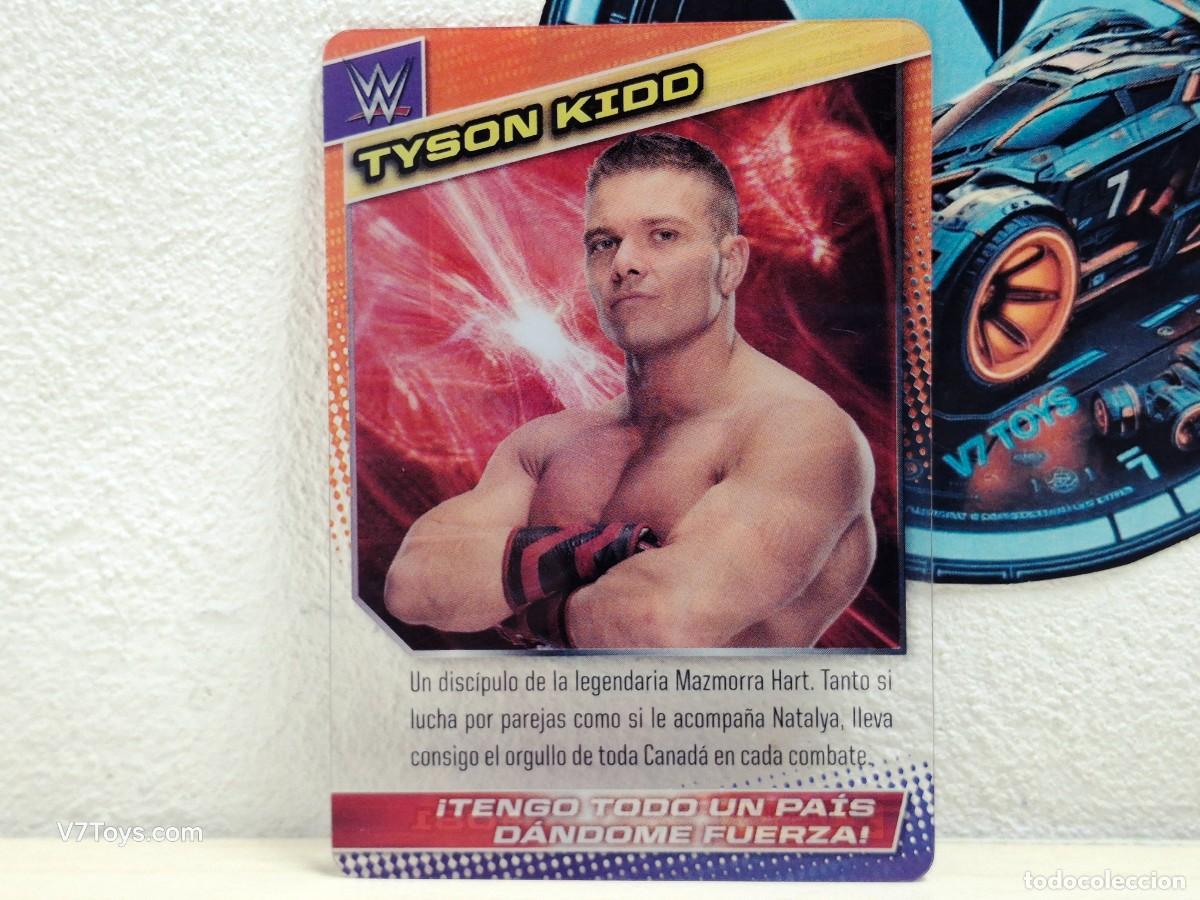 Coleccionismo deportivo: Carta Tyson Kidd N&ordm; 081 WWE Panini 2015