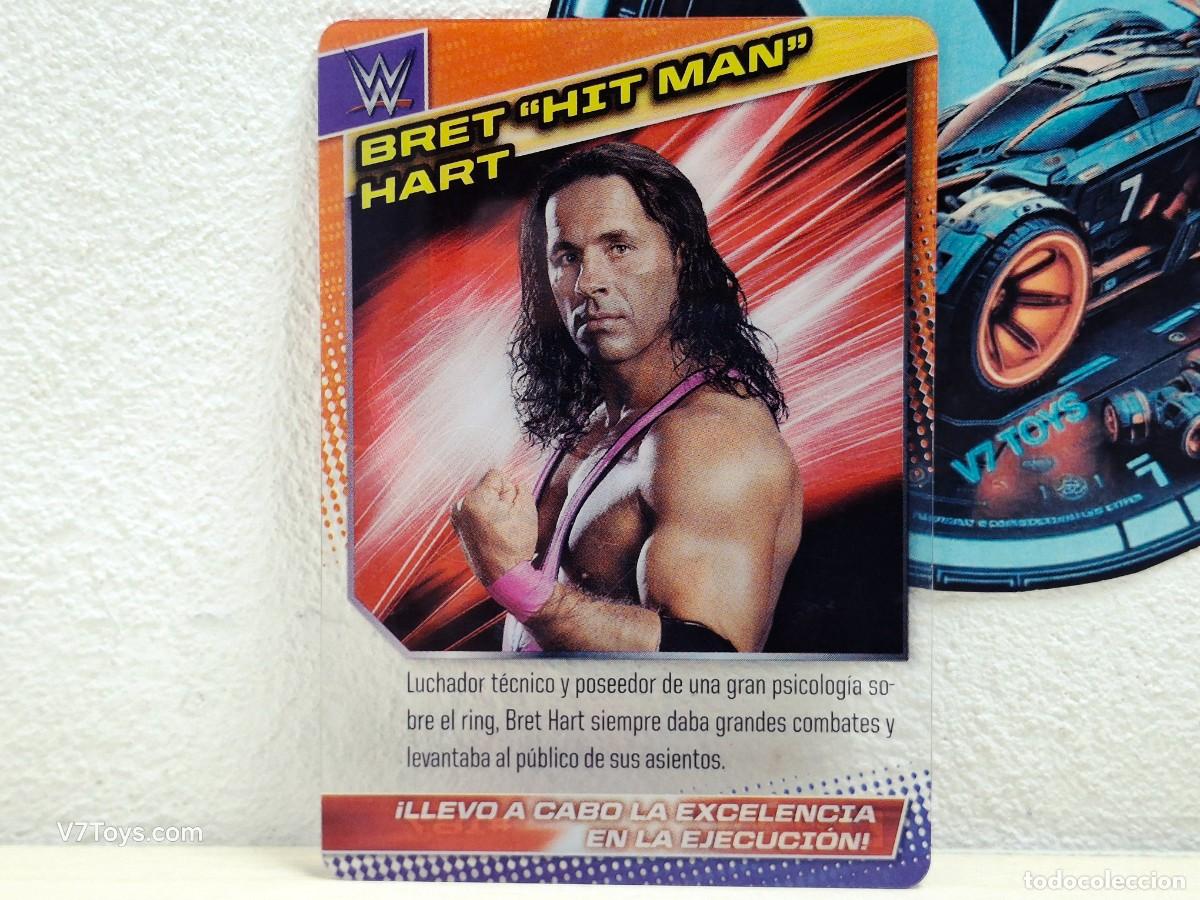 Coleccionismo deportivo: Carta Bret &rdquo;Hit Man&rdquo; Hart N&ordm; 167 WWE Panini 2015