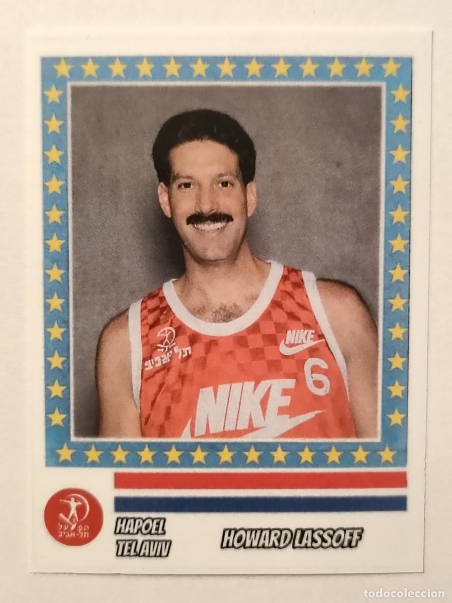 Coleccionismo deportivo: HOWARD LASSOFF (HAPOEL TEL AVIV) COPA KORAC 87/88 BALONCESTO