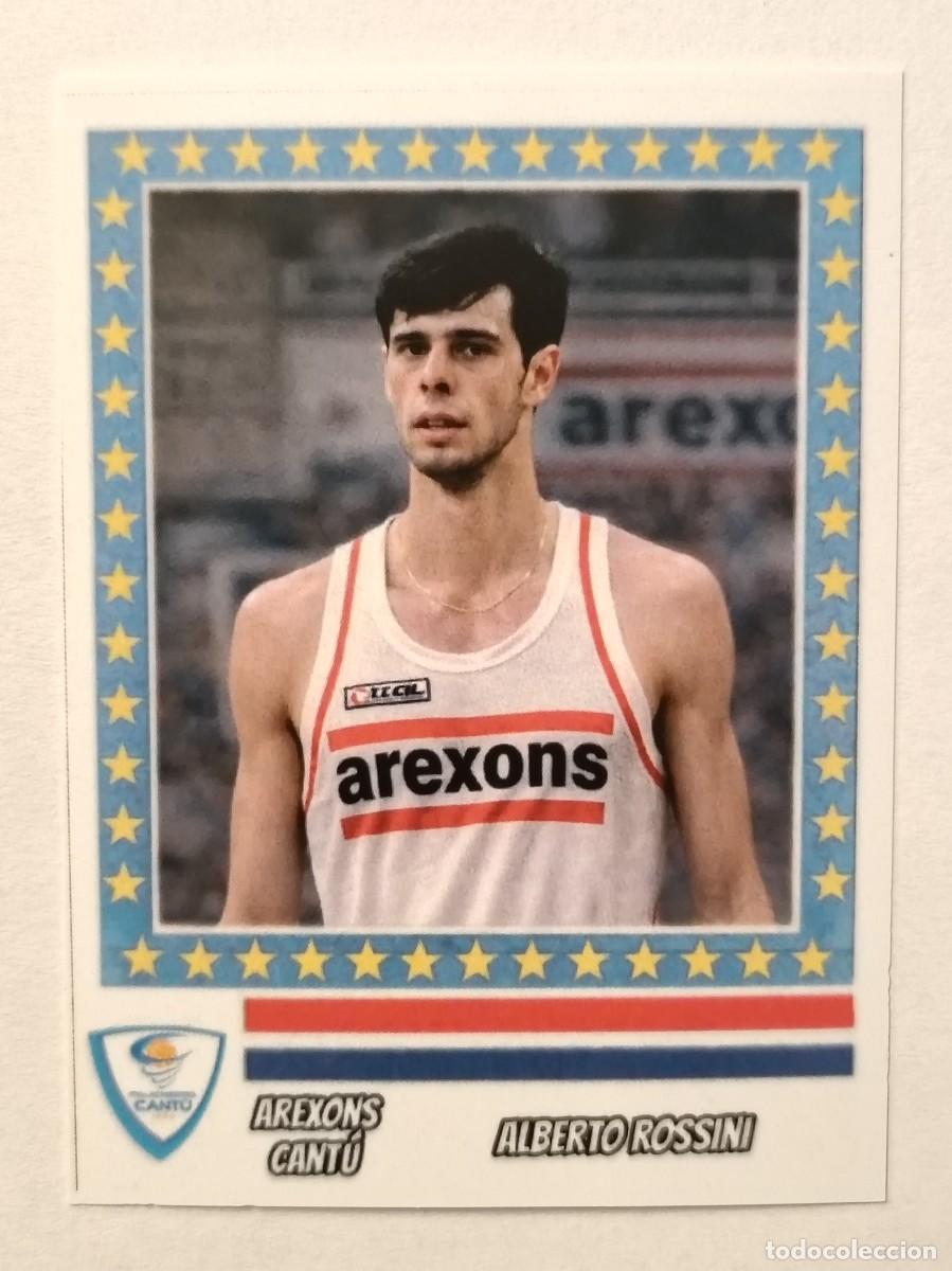 Coleccionismo deportivo: ALBERTO ROSSINI (AREXONS CANTU) COPA KORAC 87/88 BALONCESTO