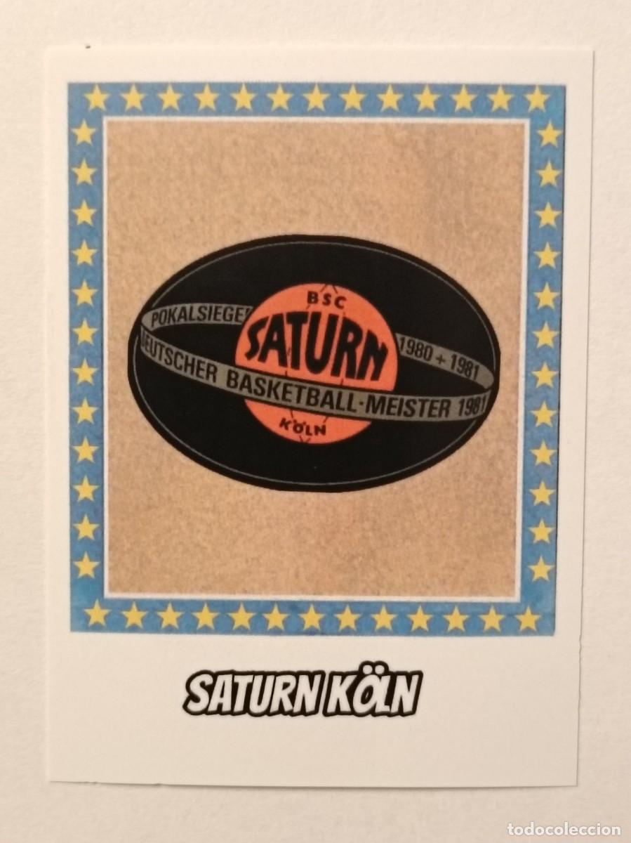 Coleccionismo deportivo: ESCUDO (SATURN KOLN) COPA DE EUROPA 87/88 BALONCESTO