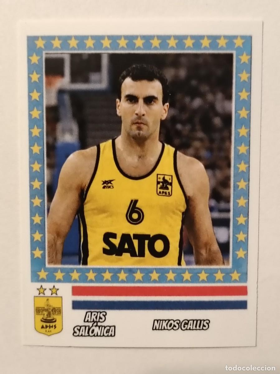 Coleccionismo deportivo: NIKOS GALLIS (ARIS SALONICA) COPA DE EUROPA 87/88 BALONCESTO