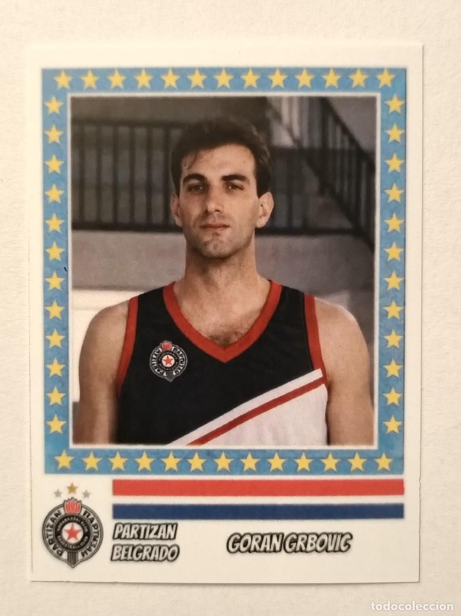 Coleccionismo deportivo: GORAN GRBOVIC (PARTIZAN BELGRADO) COPA DE EUROPA 87/88 BALONCESTO