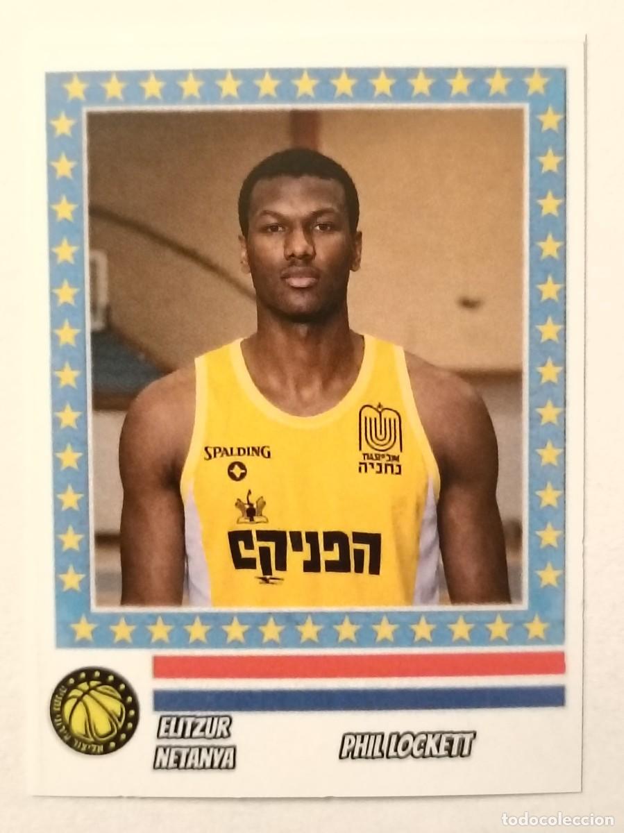 Coleccionismo deportivo: PHIL LOCKETT (ELITZUR NETANYA) COPA KORAC 87/88 BALONCESTO