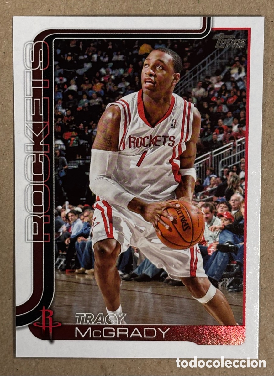 Coleccionismo deportivo: TRACY MCGRADY (HOUSTON ROCKETS). CARTA TOPPS NBA BASKETBALL 2025/26. #220.