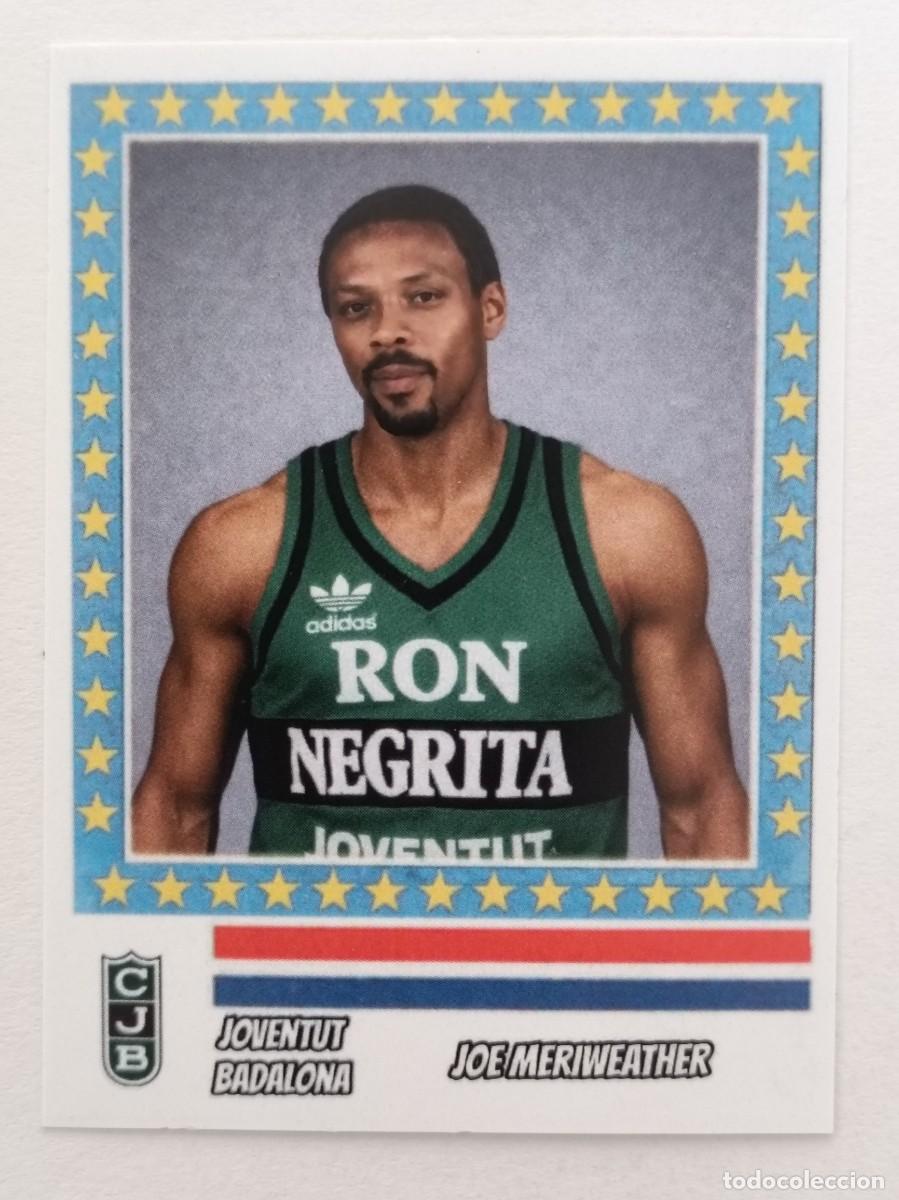 Coleccionismo deportivo: JOE MERIWEATHER (JOVENTUT BADALONA) RECOPA DE EUROPA 87/88 BALONCESTO