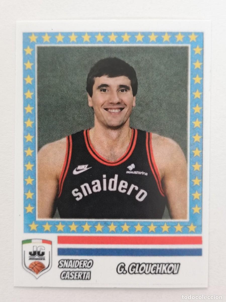Collectionnisme sportif: G. GLOUCHKOV (SNAIDERO CASERTA) COPA KORAC 87/88 BALONCESTO