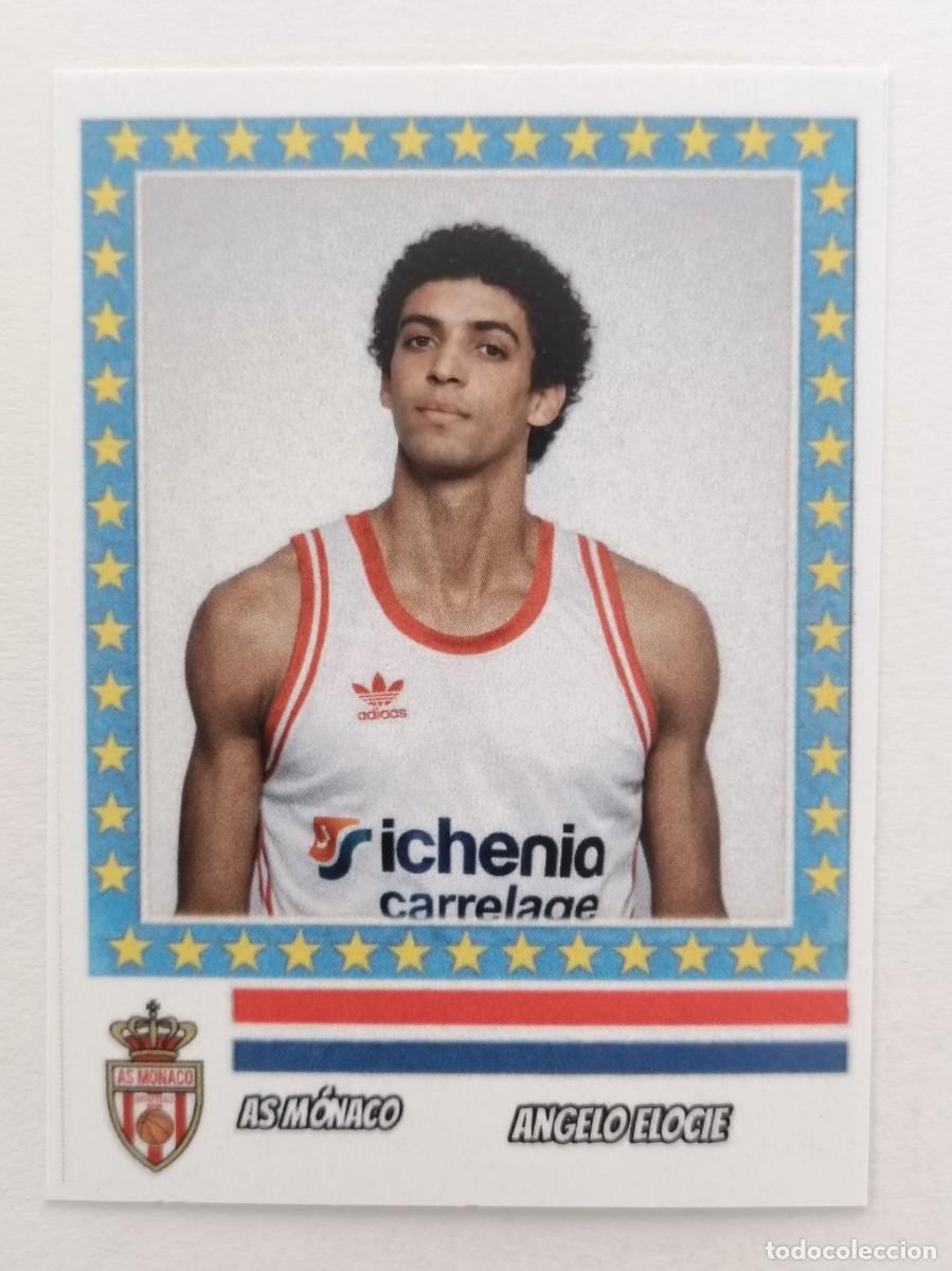 Collectionnisme sportif: ANGELO ELOCIE (A.S. MONACO) COPA KORAC 87/88 BALONCESTO