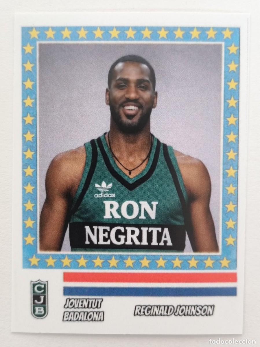 Coleccionismo deportivo: REGINALD JOHNSON (JOVENTUT BADALONA) RECOPA DE EUROPA 87/88 BALONCESTO
