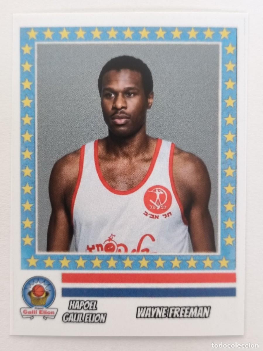 Coleccionismo deportivo: WAYNE FREEMAN (HAPOEL GALIL ELION) RECOPA DE EUROPA 87/88 BALONCESTO