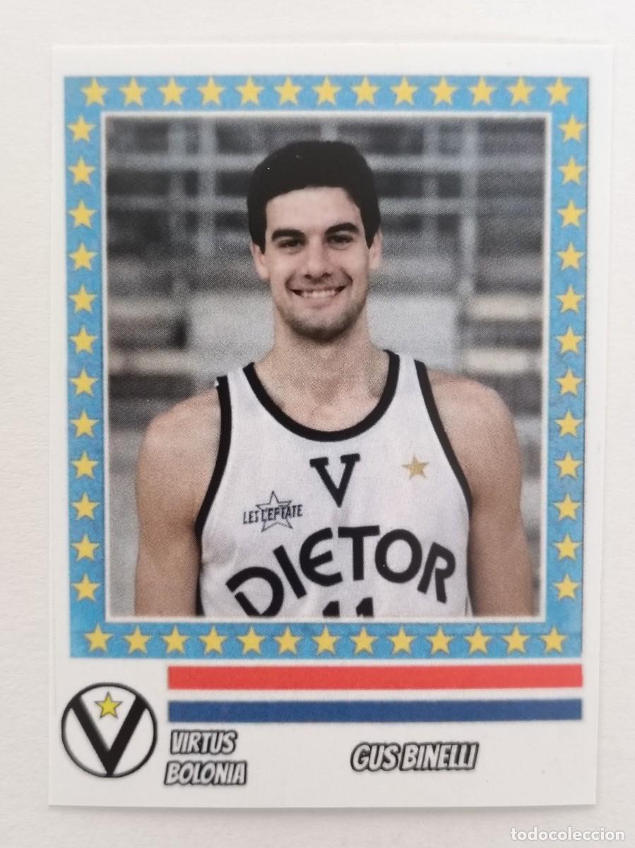 Coleccionismo deportivo: GUS BINELLI (VIRTUS BOLONIA) COPA KORAC 87/88 BALONCESTO