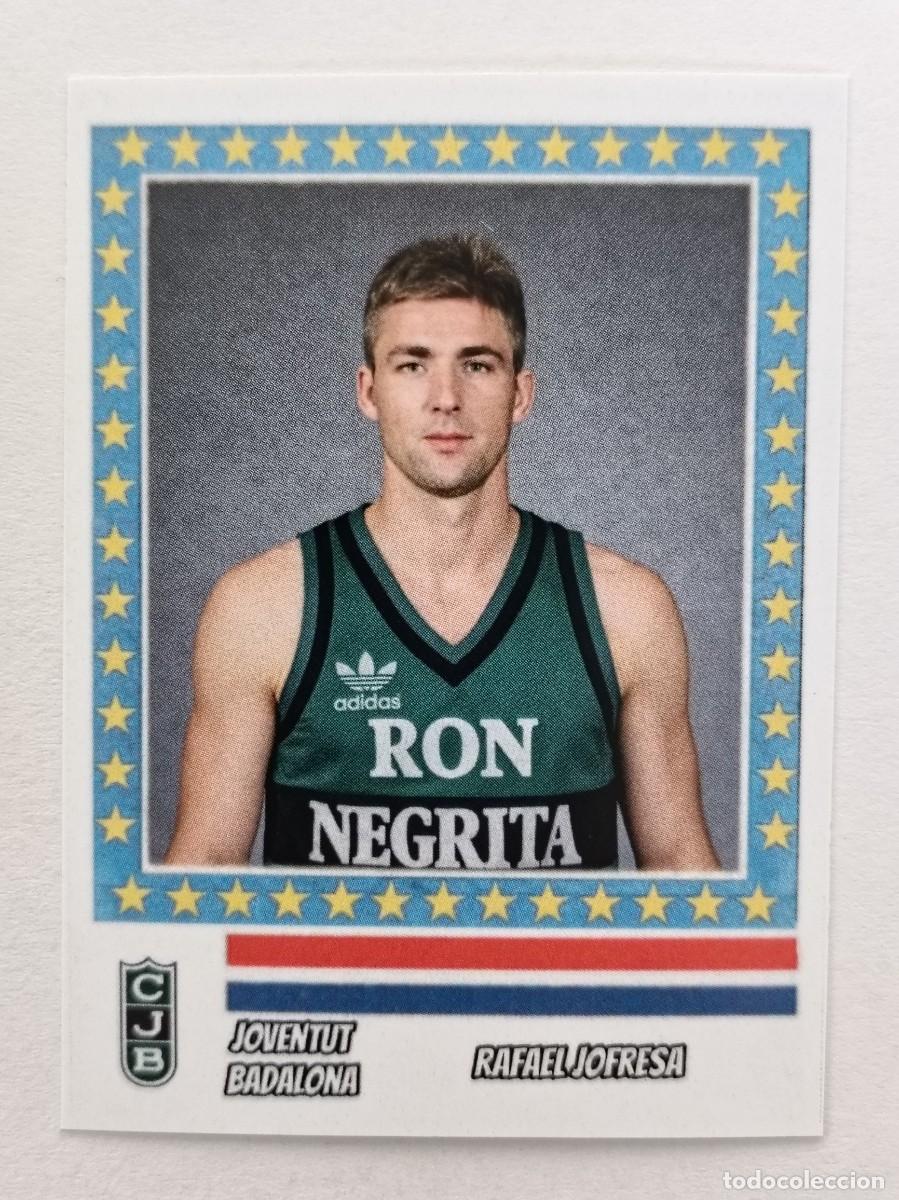 Coleccionismo deportivo: RAFAEL JOFRESA (JOVENTUT BADALONA) RECOPA DE EUROPA 87/88 BALONCESTO
