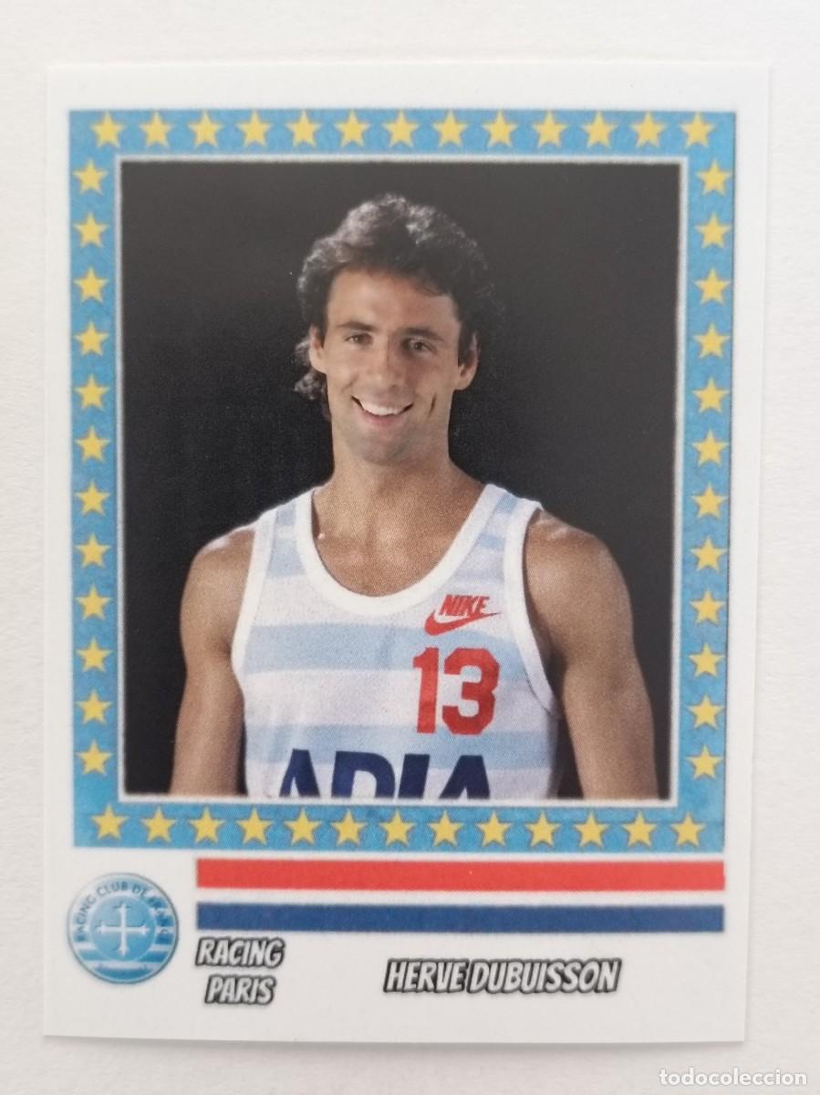 Coleccionismo deportivo: HERVE DUBUISSON (RACING PARIS) COPA KORAC 87/88 BALONCESTO