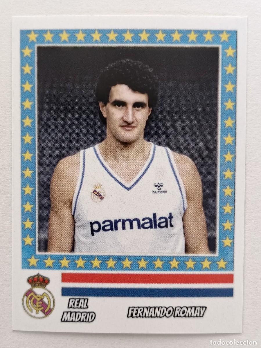 Coleccionismo deportivo: FERNANDO ROMAY (REAL MADRID) COPA KORAC 87/88 BALONCESTO