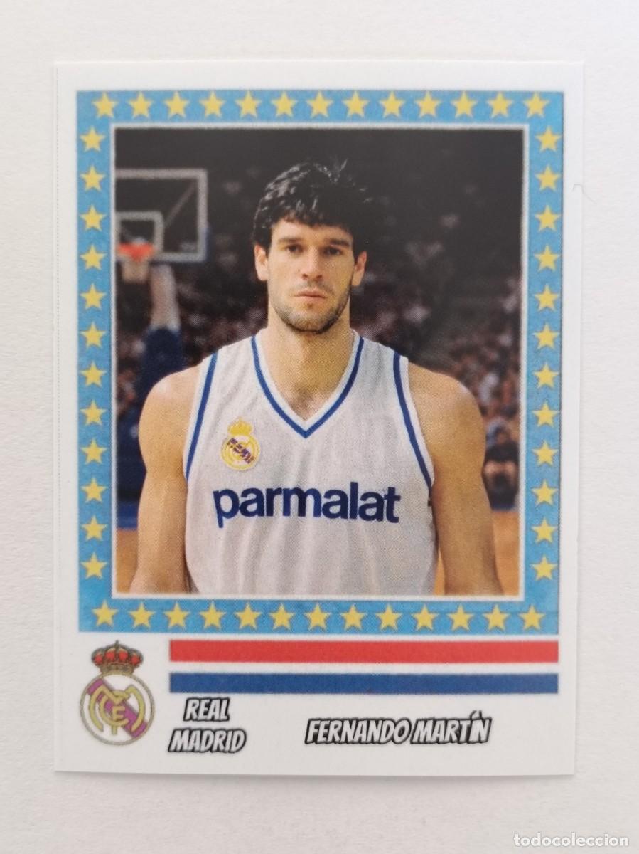 Coleccionismo deportivo: FERNANDO MARTIN (REAL MADRID) COPA KORAC 87/88 BALONCESTO