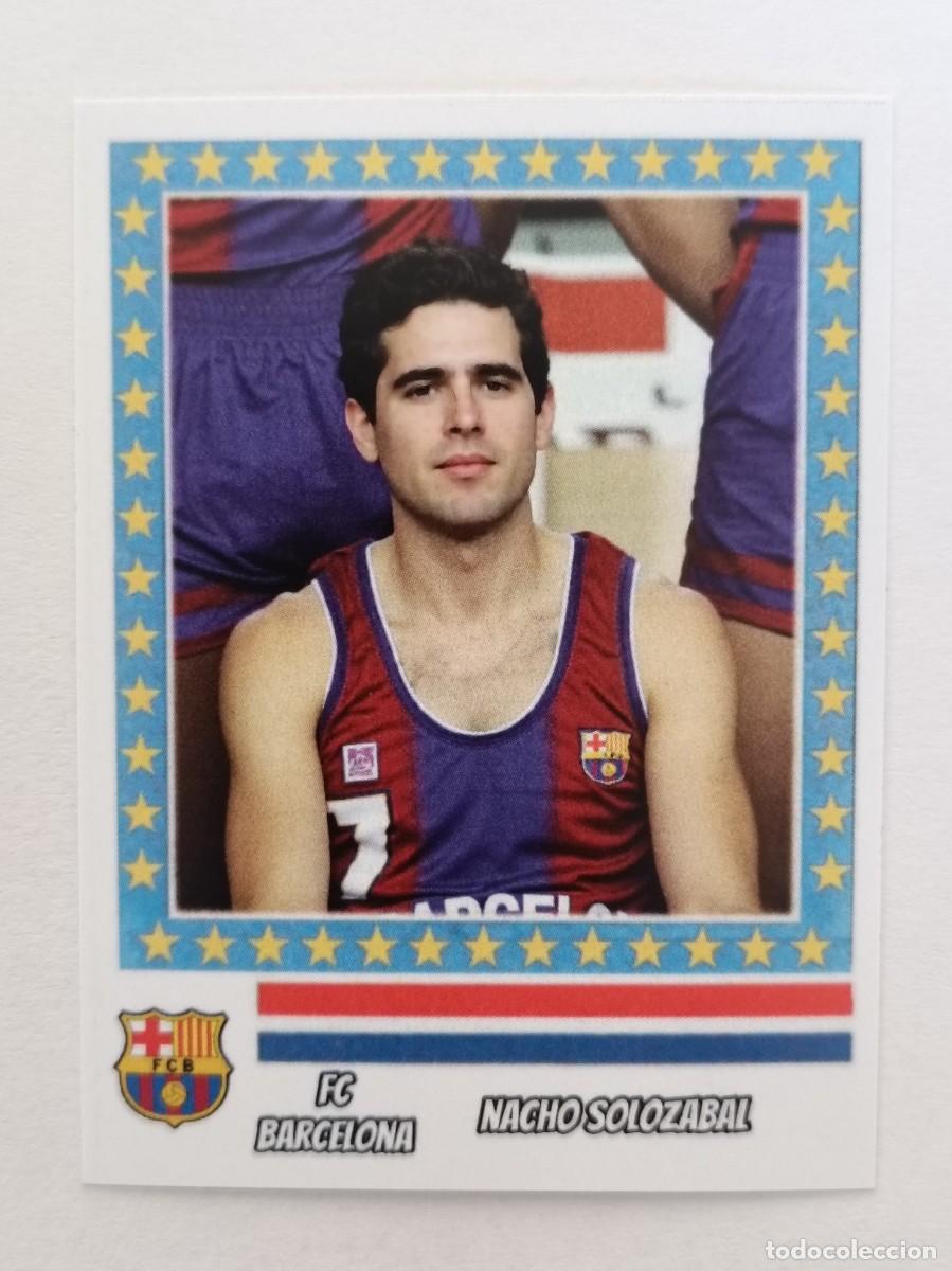 Coleccionismo deportivo: NACHO SOLOZABAL (F.C. BARCELONA) COPA DE EUROPA 87/88 BALONCESTO