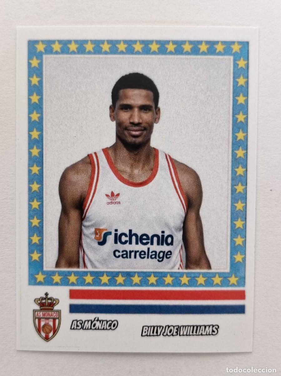 Coleccionismo deportivo: BILLY JOE WILLIAMS (A.S. MONACO) COPA KORAC 87/88 BALONCESTO