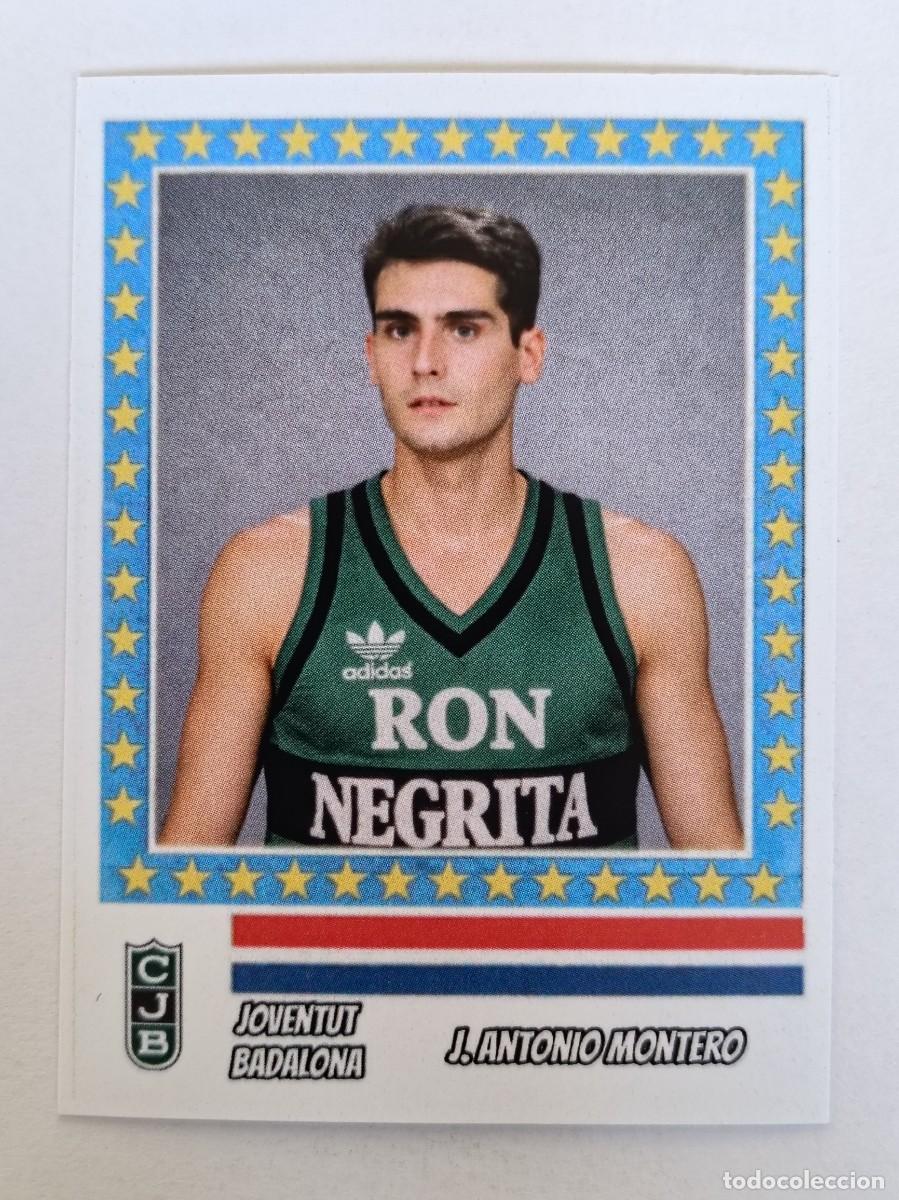 Coleccionismo deportivo: J. ANTONIO MONTERO (JOVENTUT BADALONA) RECOPA DE EUROPA 87/88 BALONCESTO