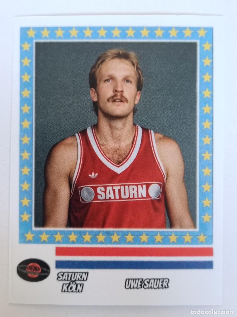 Coleccionismo deportivo: UWE SAUER (SATURN KOLN) COPA DE EUROPA 87/88 BALONCESTO