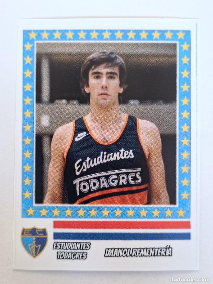Coleccionismo deportivo: IMANOL REMENTERIA (ESTUDIANTES TODAGRES) COPA KORAC 87/88 BALONCESTO