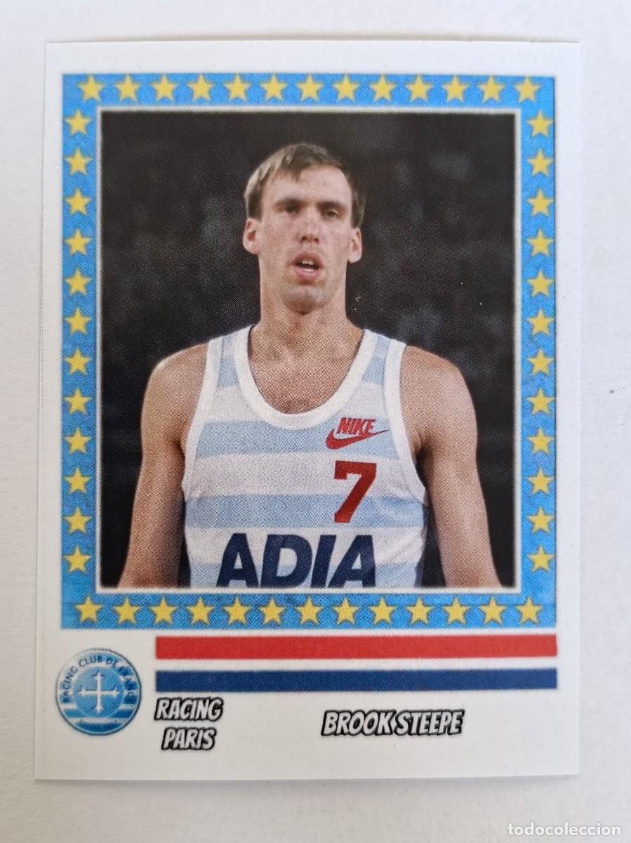 Coleccionismo deportivo: BROOK STEEPE (RACING PARIS) COPA KORAC 87/88 BALONCESTO