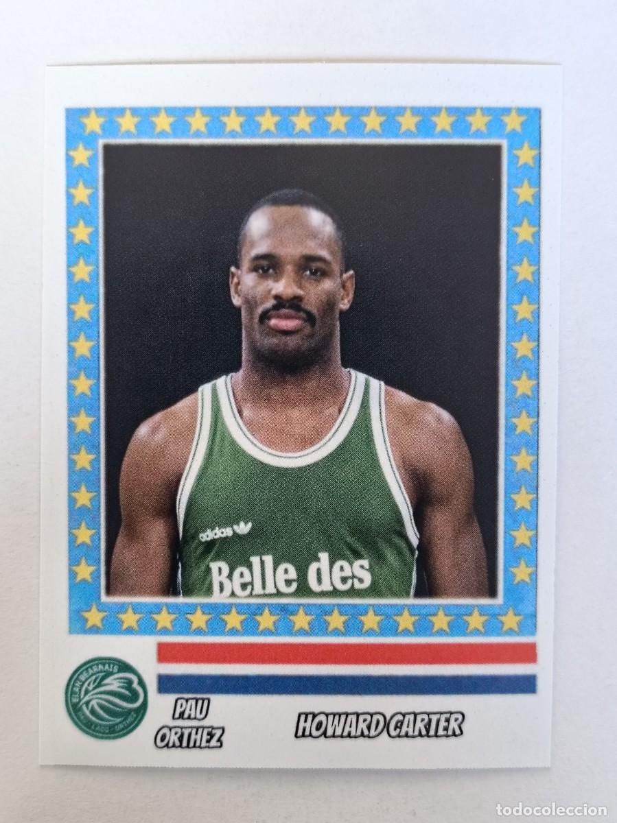 Coleccionismo deportivo: HOWARD CARTER (PAU ORTHEZ) COPA DE EUROPA 87/88 BALONCESTO