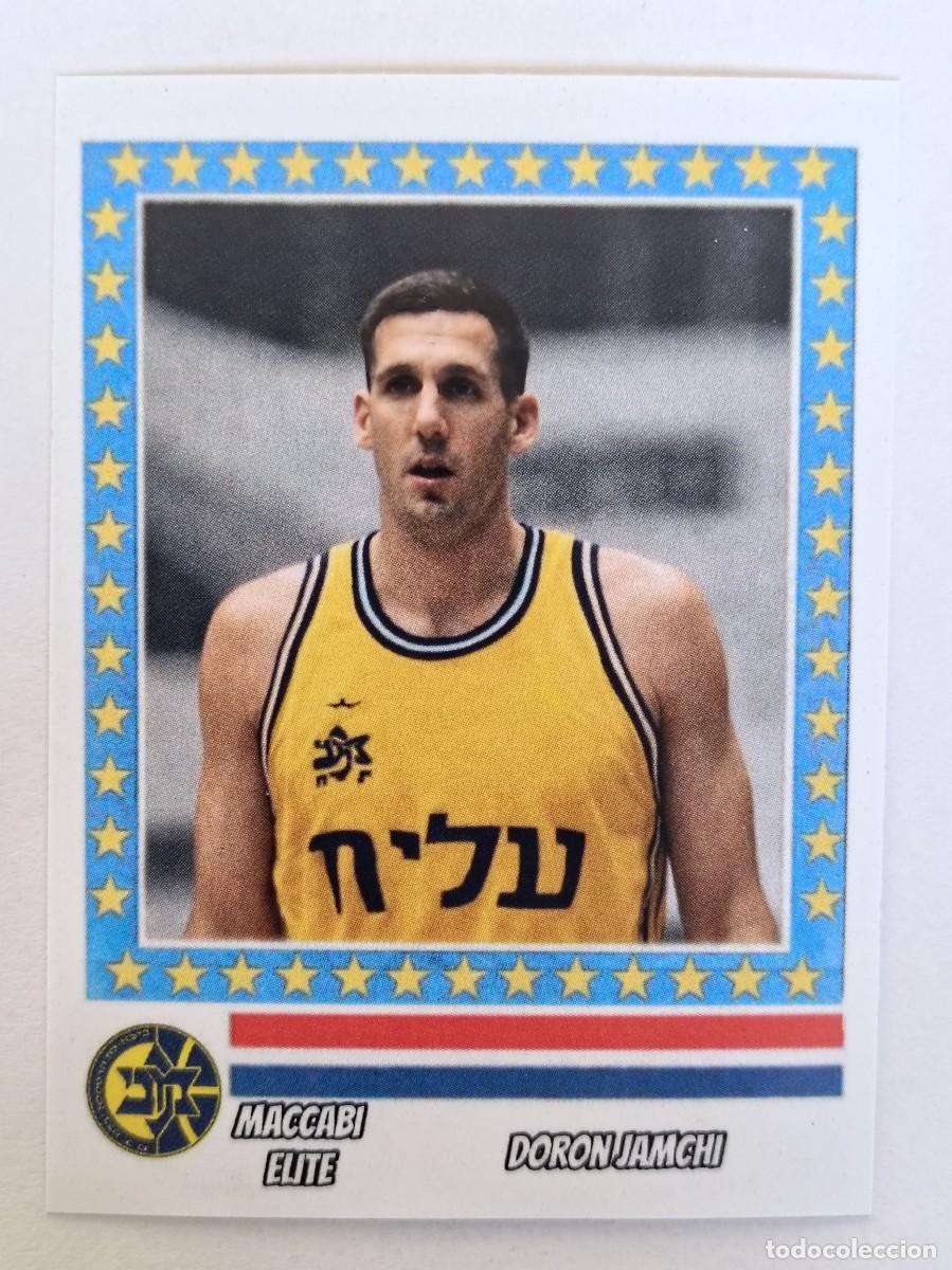 Coleccionismo deportivo: DORON JAMCHI (MACCABI ELITE) COPA DE EUROPA 87/88 BALONCESTO
