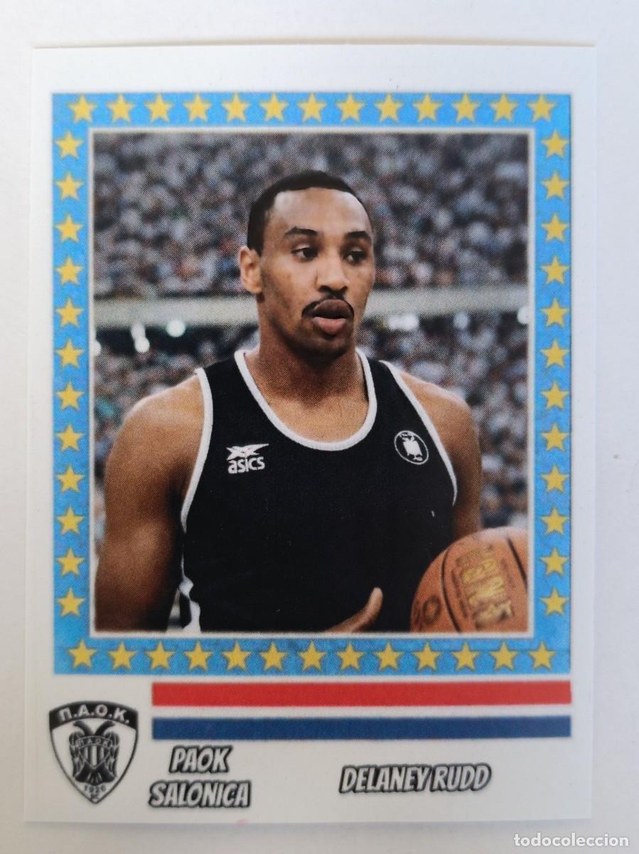 Coleccionismo deportivo: DELANEY RUDD (PAOK SALONICA) COPA KORAC 87/88 BALONCESTO