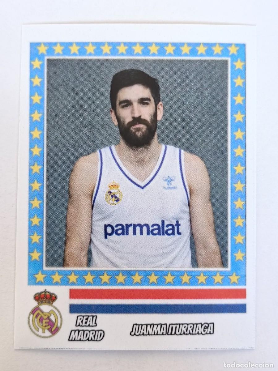 Collectionnisme sportif: JUANMA ITURRIAGA (REAL MADRID) COPA KORAC 87/88 BALONCESTO