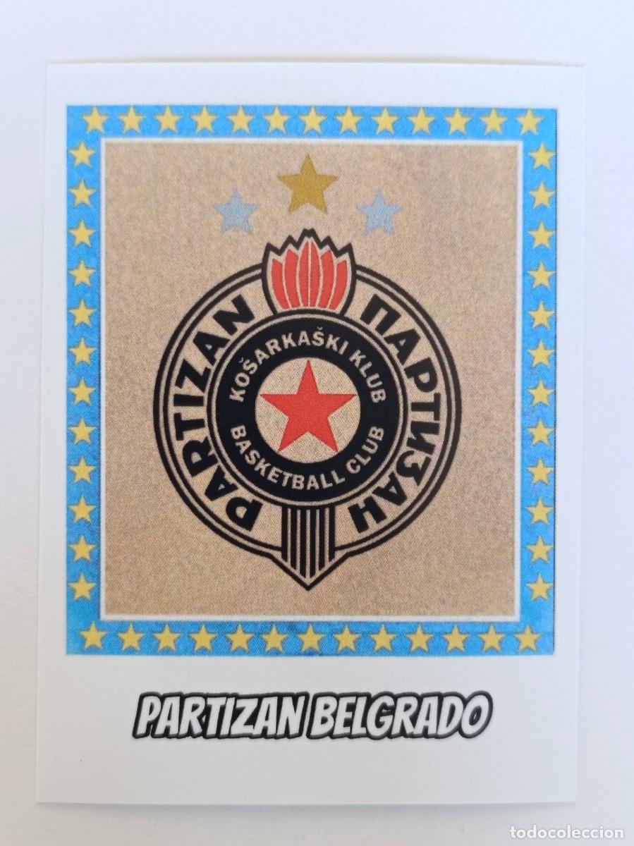 Coleccionismo deportivo: ESCUDO (PARTIZAN BELGRADO) COPA DE EUROPA 87/88 BALONCESTO