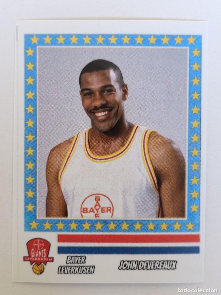 Coleccionismo deportivo: JOHN DEVEREAUX (BAYER LEVERKUSEN) RECOPA DE EUROPA 87/88 BALONCESTO
