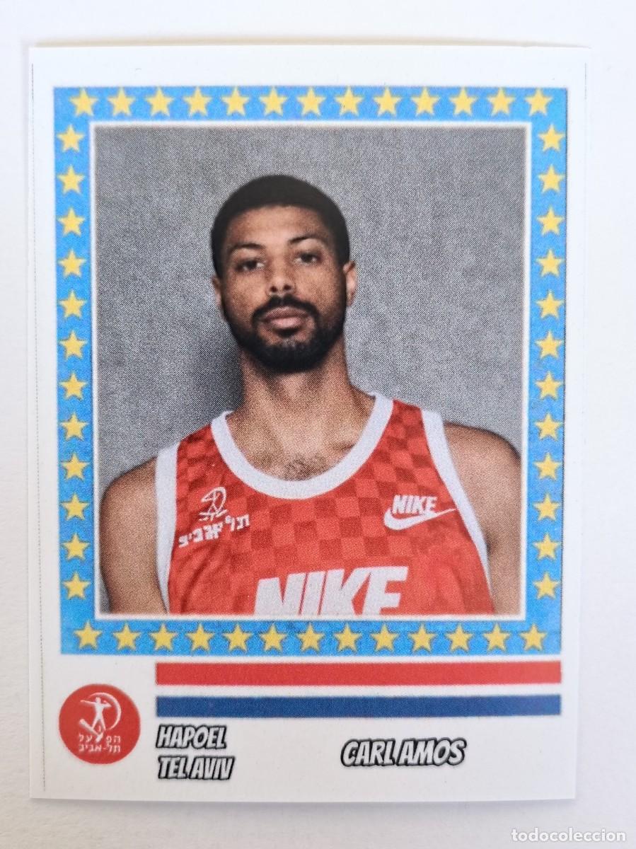 Coleccionismo deportivo: CARL AMOS (HAPOEL TEL AVIV) COPA KORAC 87/88 BALONCESTO