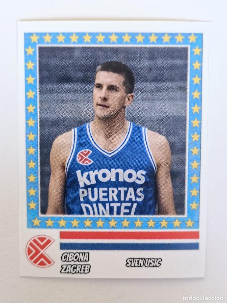 Coleccionismo deportivo: SVEN USIC (CIBONA ZAGREB) COPA KORAC 87/88 BALONCESTO