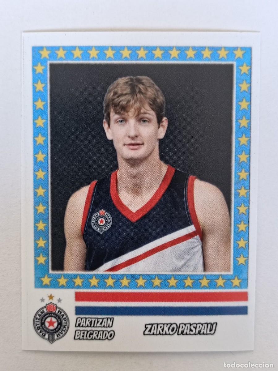 Coleccionismo deportivo: ZARKO PASPALJ (PARTIZAN BELGRADO) COPA DE EUROPA 87/88 BALONCESTO