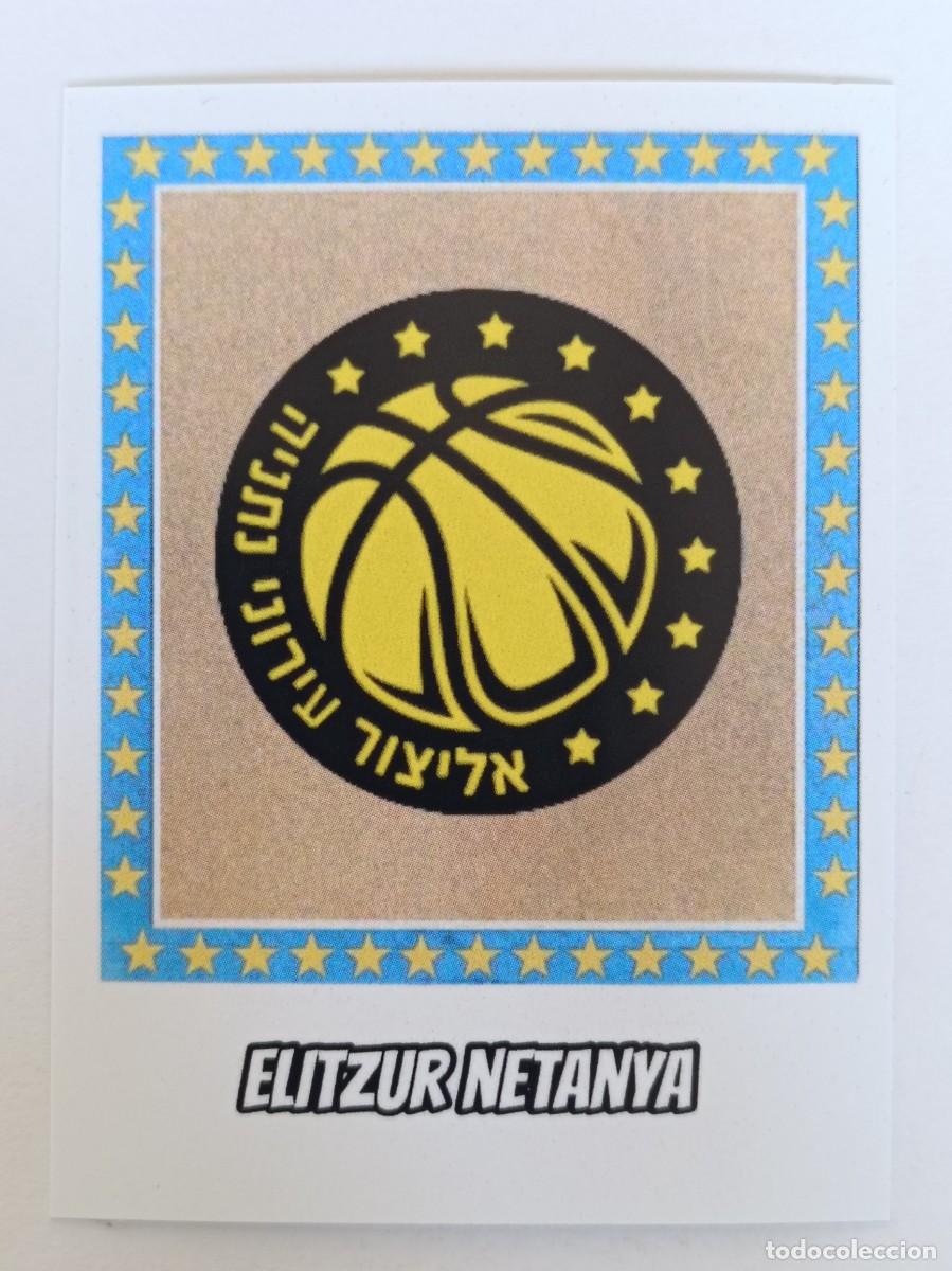 Coleccionismo deportivo: ESCUDO (ELITZUR NETANYA) COPA KORAC 87/88 BALONCESTO