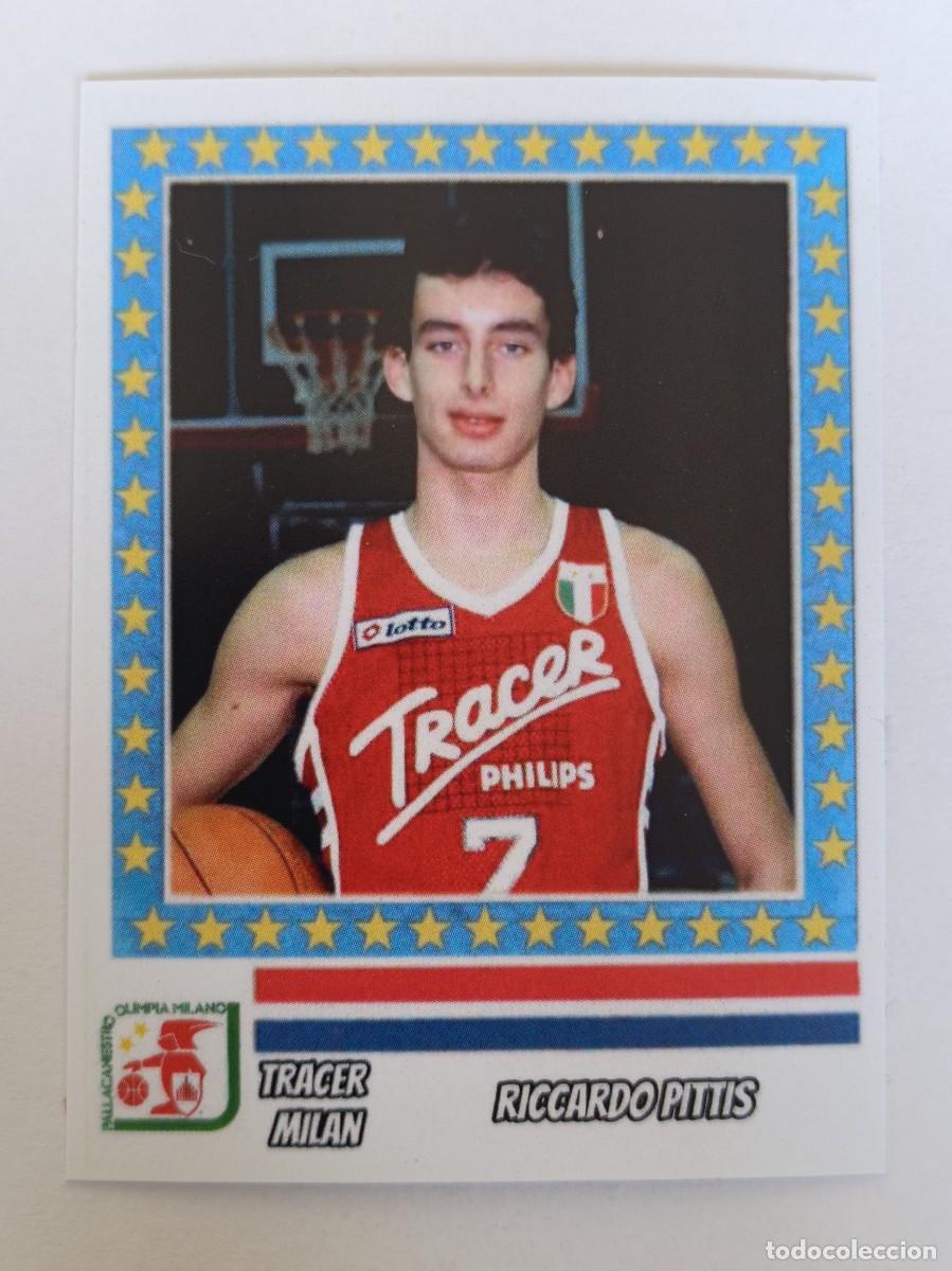 Coleccionismo deportivo: RICCARDO PITTIS (TRACER MILAN) COPA DE EUROPA 87/88 BALONCESTO
