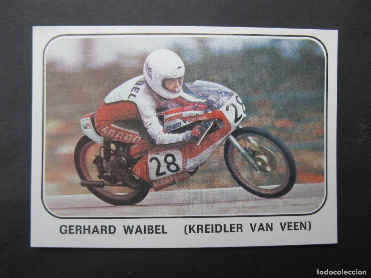 Coleccionismo deportivo: MOTO SPORT - CROMO N&ordm; 78 - GERHARD WAIBEL (KREIDLER VAN VEEN) - PANINI - NUNCA PEGADO.