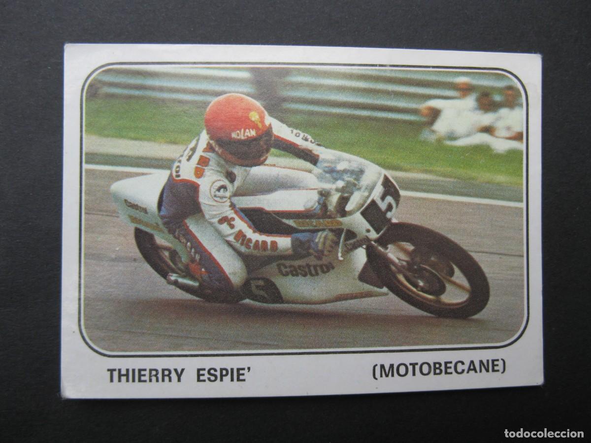 Coleccionismo deportivo: MOTO SPORT - CROMO N&ordm; 80 - THIERRY ESPIE (MOTOBECANE) - PANINI - NUNCA PEGADO.