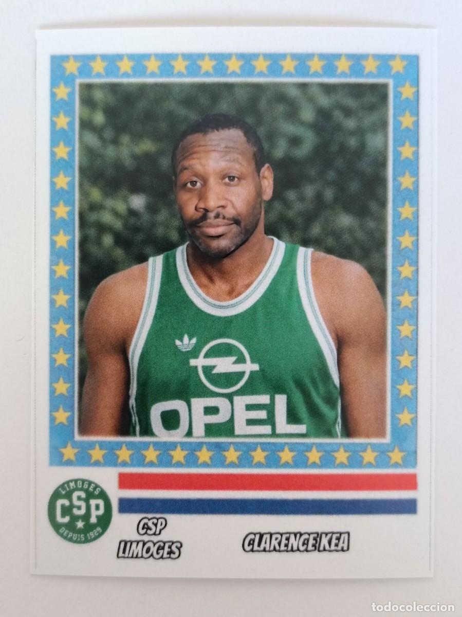 Coleccionismo deportivo: CLARENCE KEA (C.S.P. LIMOGES) RECOPA DE EUROPA 87/88 BALONCESTO