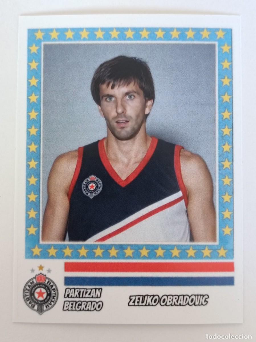Coleccionismo deportivo: ZELJKO OBRADOVIC (PARTIZAN BELGRADO) COPA DE EUROPA 87/88 BALONCESTO