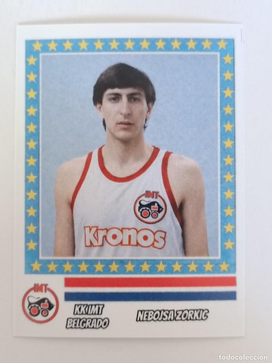 Coleccionismo deportivo: NEBOJSA ZORKIC (K.K. IMT BELGRADO) RECOPA DE EUROPA 87/88 BALONCESTO